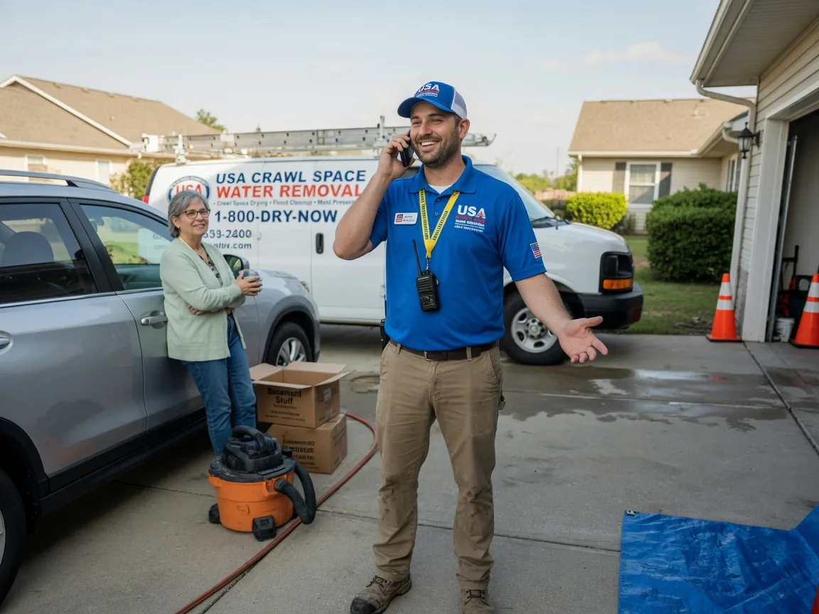 Crawl Space Water Removal Benoit, MS FAQs